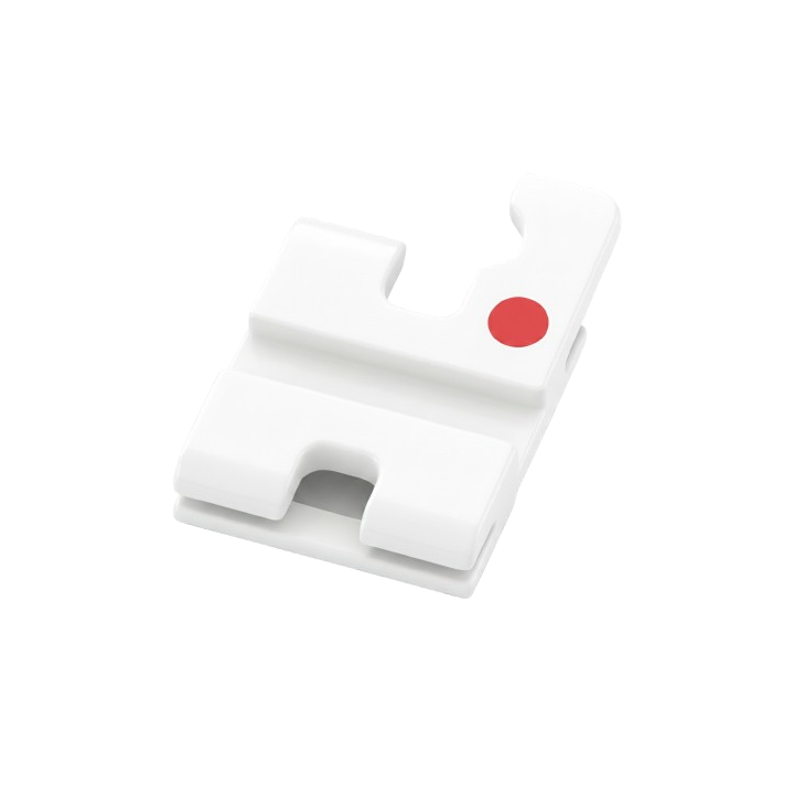 Zamki Ceramic Centraliss | Roth/MBT, .018/.022, Ceramiczne