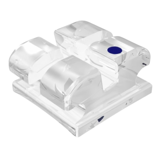 Sapphire Orthodontic Brackets Centraliss | MBT/Roth .022 | Aesthetic & Durable
