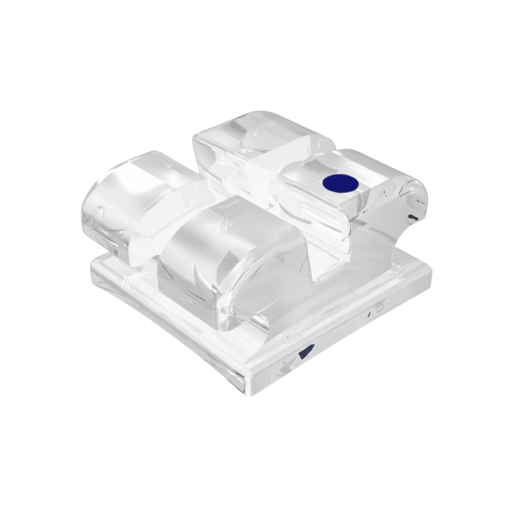 Sapphire Orthodontic Brackets Centraliss | MBT/Roth .022 | Aesthetic & Durable