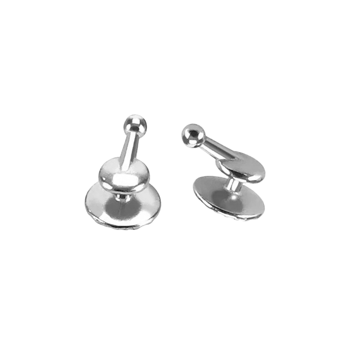 Kieferorthopädische Buttons mit Haken rund Centraliss - 10 Stk.